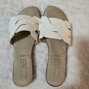 Women's White Sandals